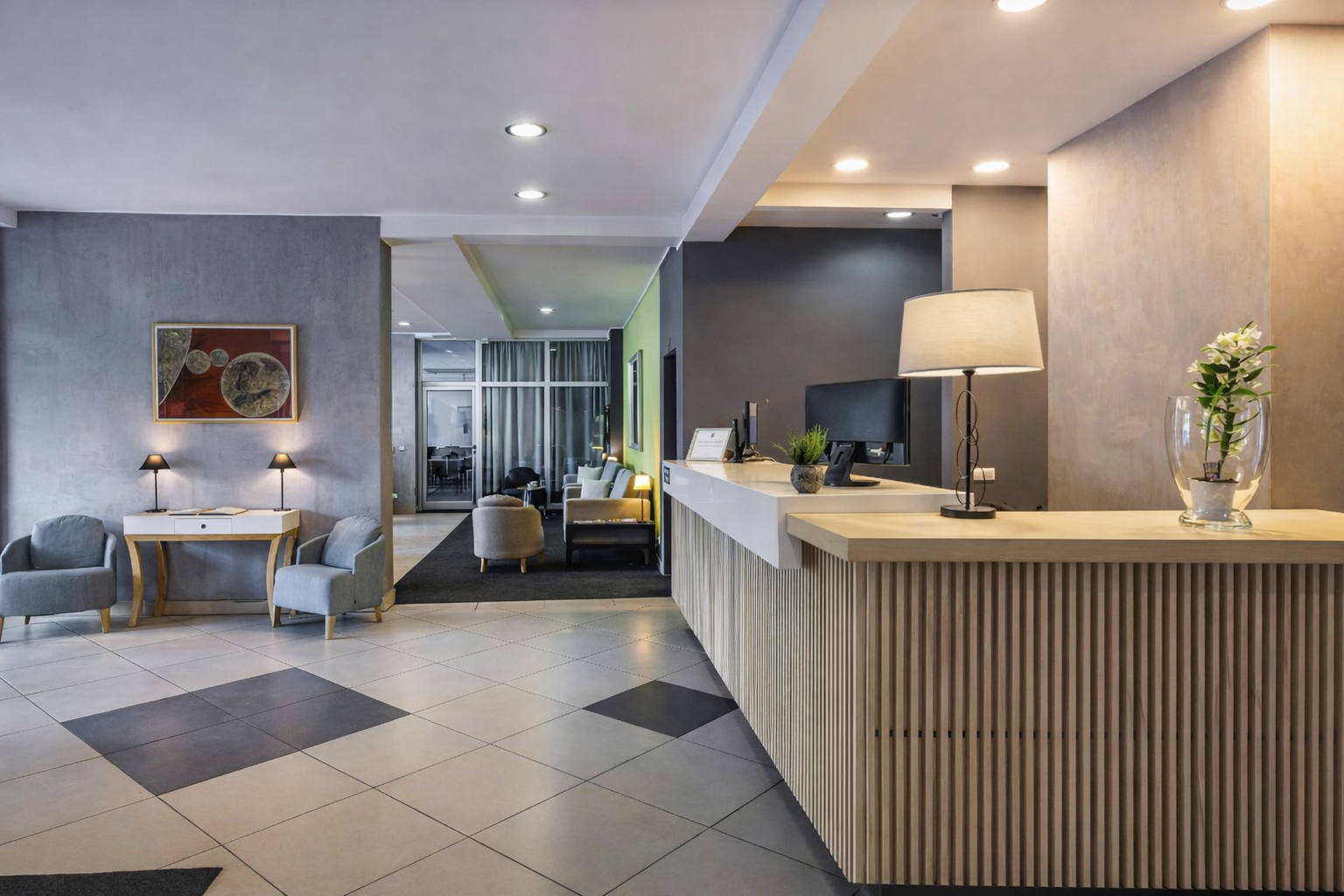 Recepcija Nobel Inn hotela